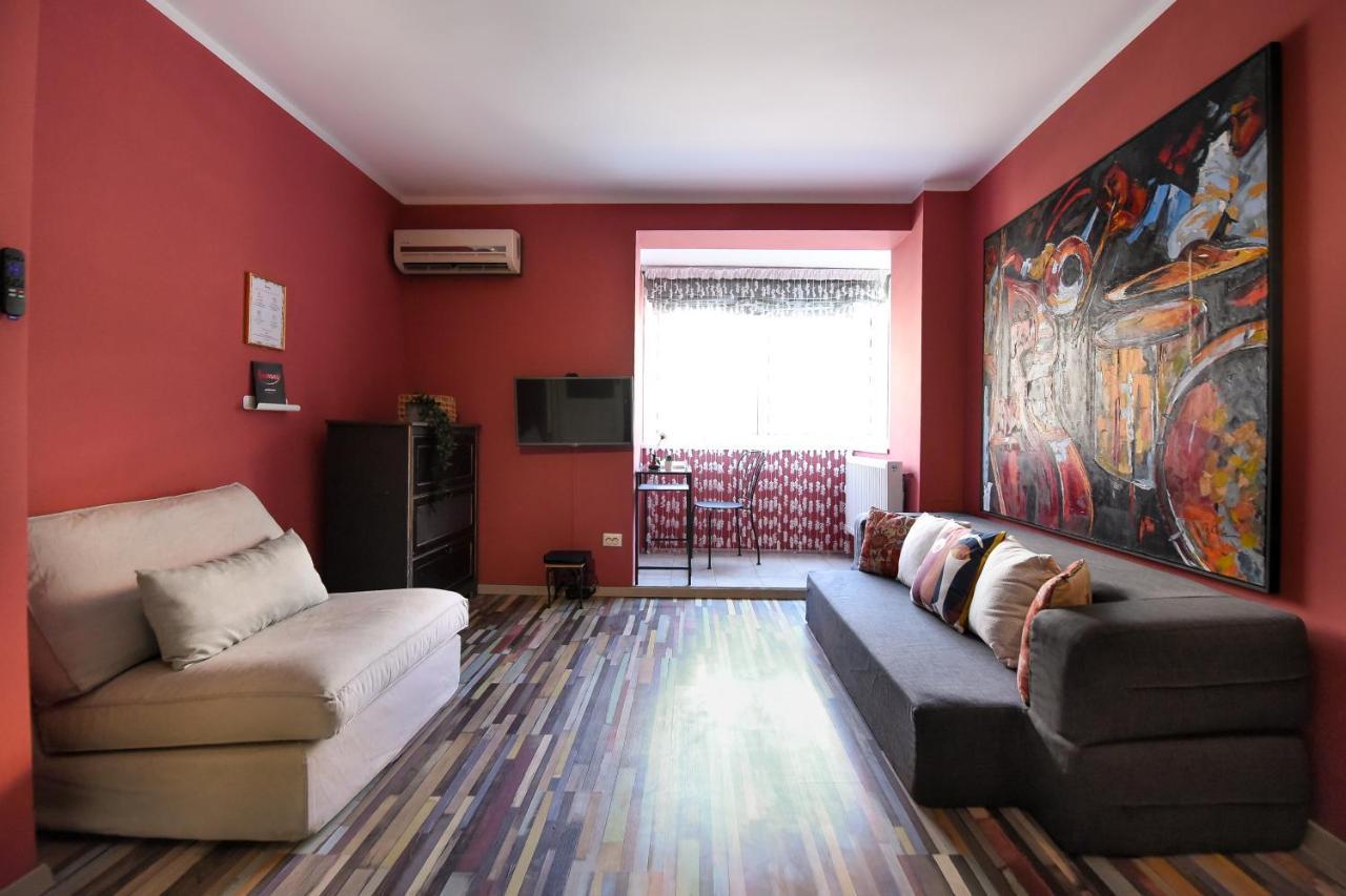 Captivating Old Town Apartment Bukarest Exteriör bild